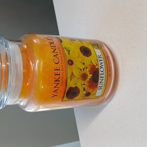 RARE Yankee Candle Sunflower DISCONTINUED SINCE EARLY 2000S